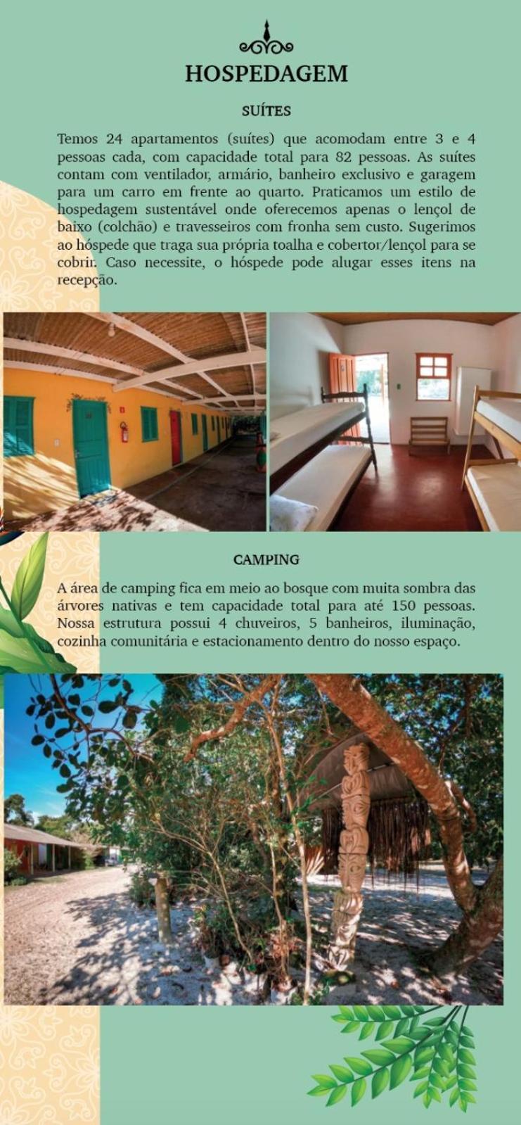 Namaste Pousada E Camping Cananéia Eksteriør billede