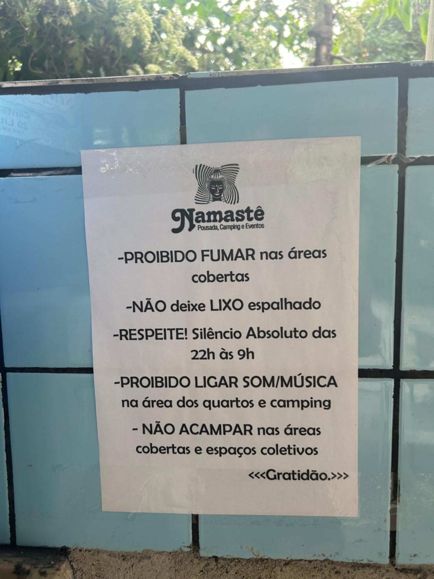 Namaste Pousada E Camping Cananéia Eksteriør billede